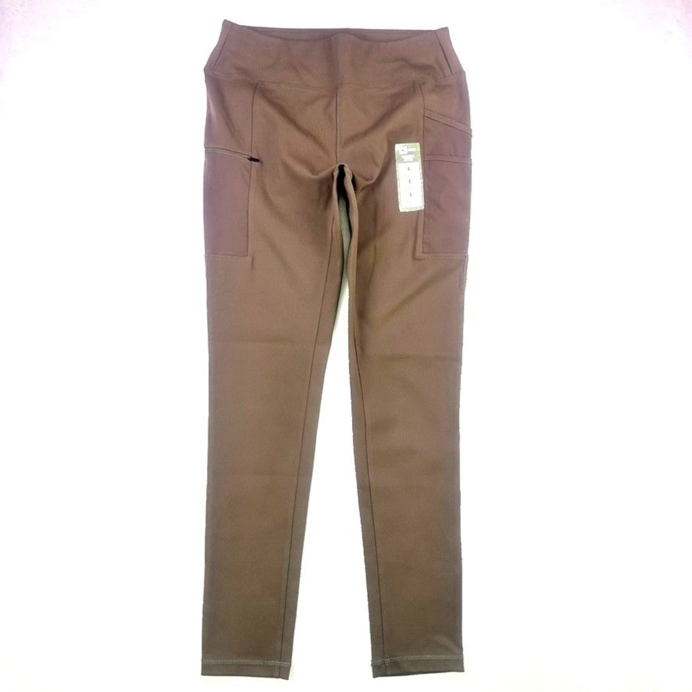 Carhartt Fitted Utility Leggings Brown Women's Small Regular NWT